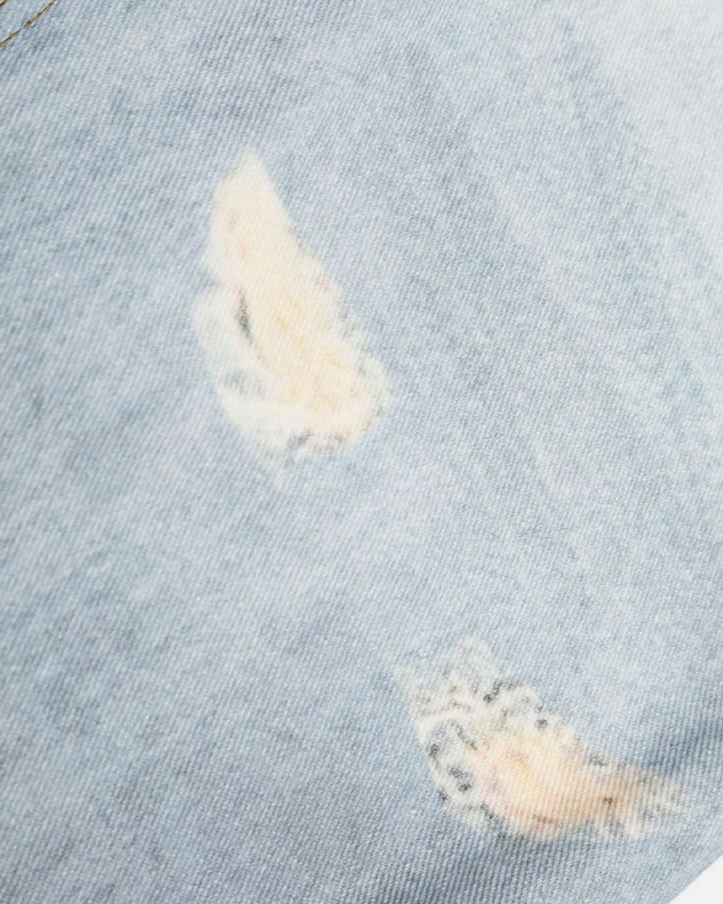 귀엽고 심플한 데님 팬츠