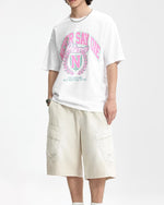 カレッジプリントの半袖