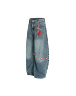 かわいいガーリージーンズ