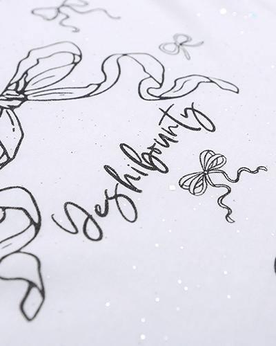 レトロ可愛いシンプル長袖