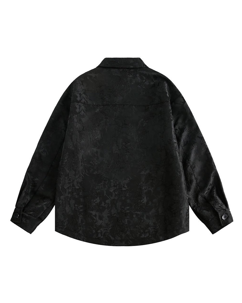 ダークジャカードスーツジャケット