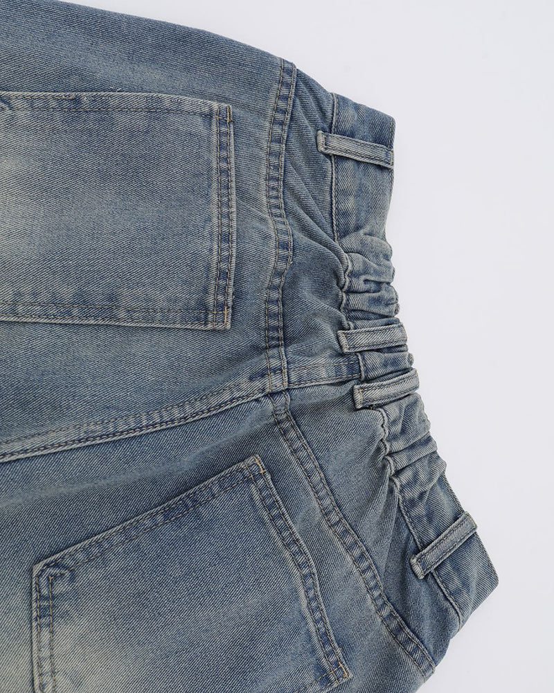 워시드 스트레이트 진