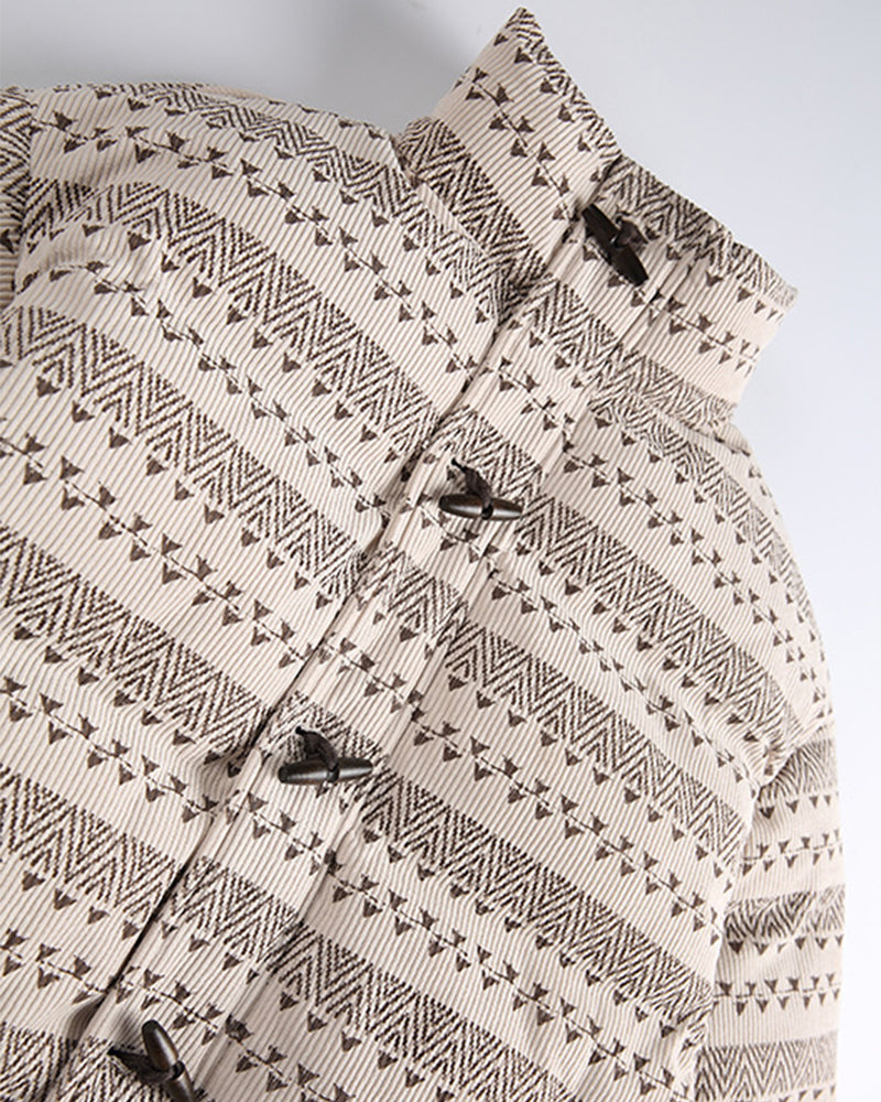 レトロカジュアルコットンジャケット