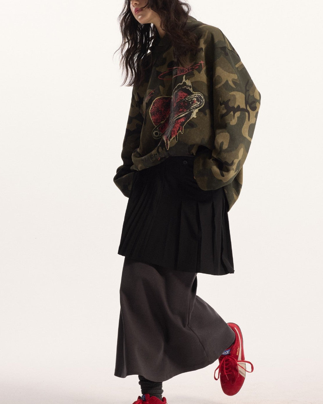 ヴィンテージ迷彩パーカー