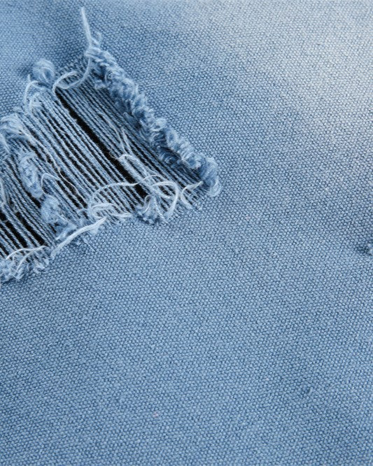 ダメージ加工のウォッシュジャケット