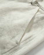 Distressed denim trousers