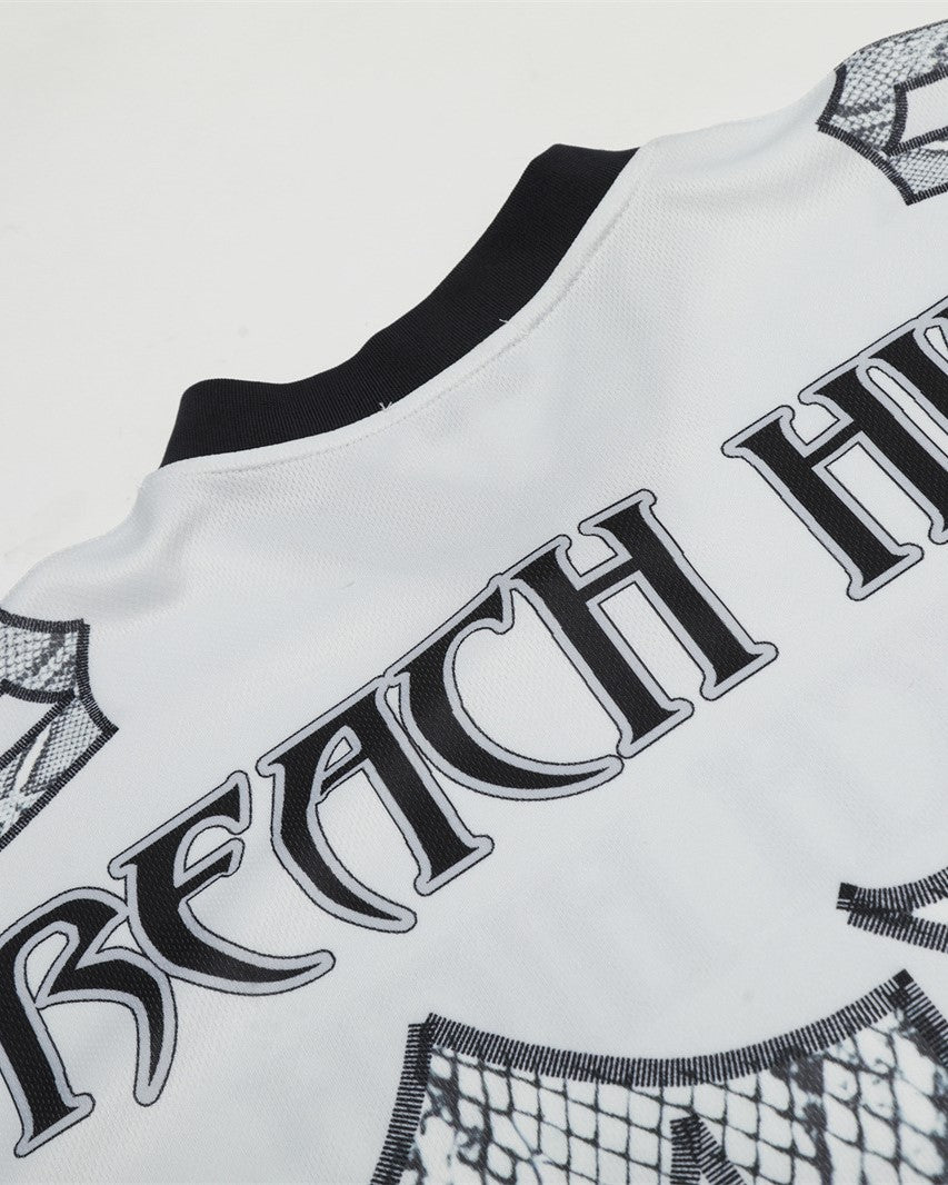 Snake print short sleeves