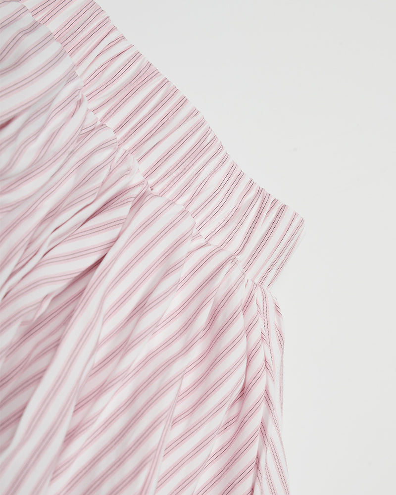 스트라이프 캐주얼 반바지