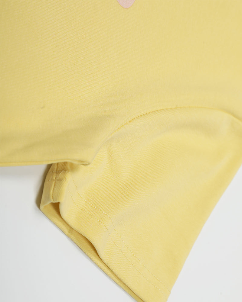 Cartoon casual short sleeves