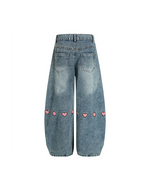 かわいいガーリージーンズ