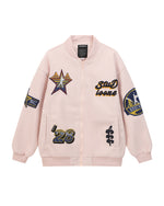 刺繍入りスポーツベースボールジャケット