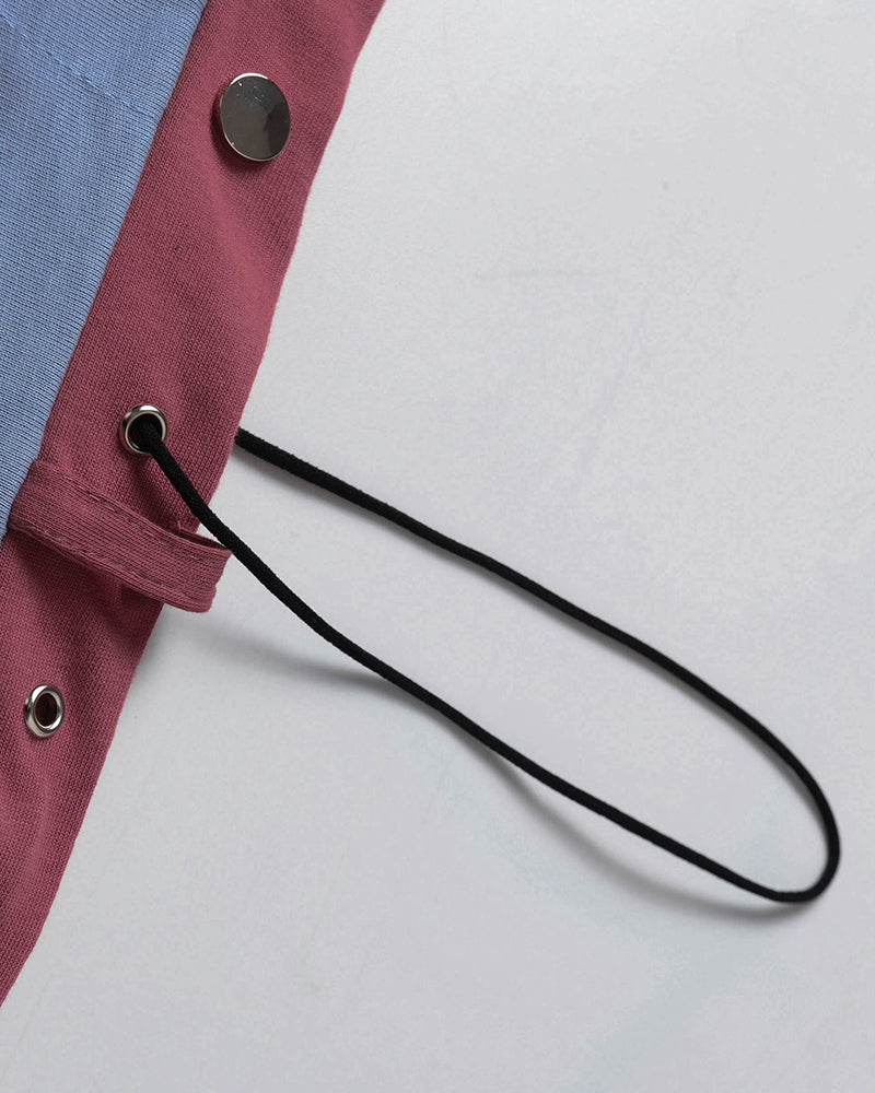 オフショルダーストラップの半袖