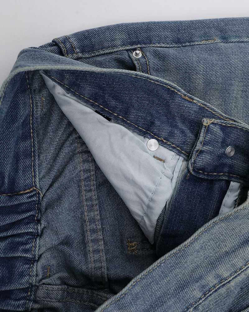 워시드 스트레이트 진