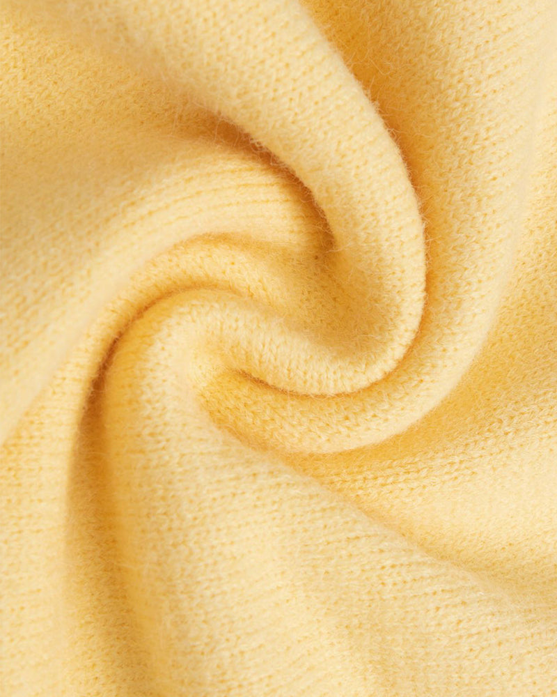 リボンカーディガンセーター