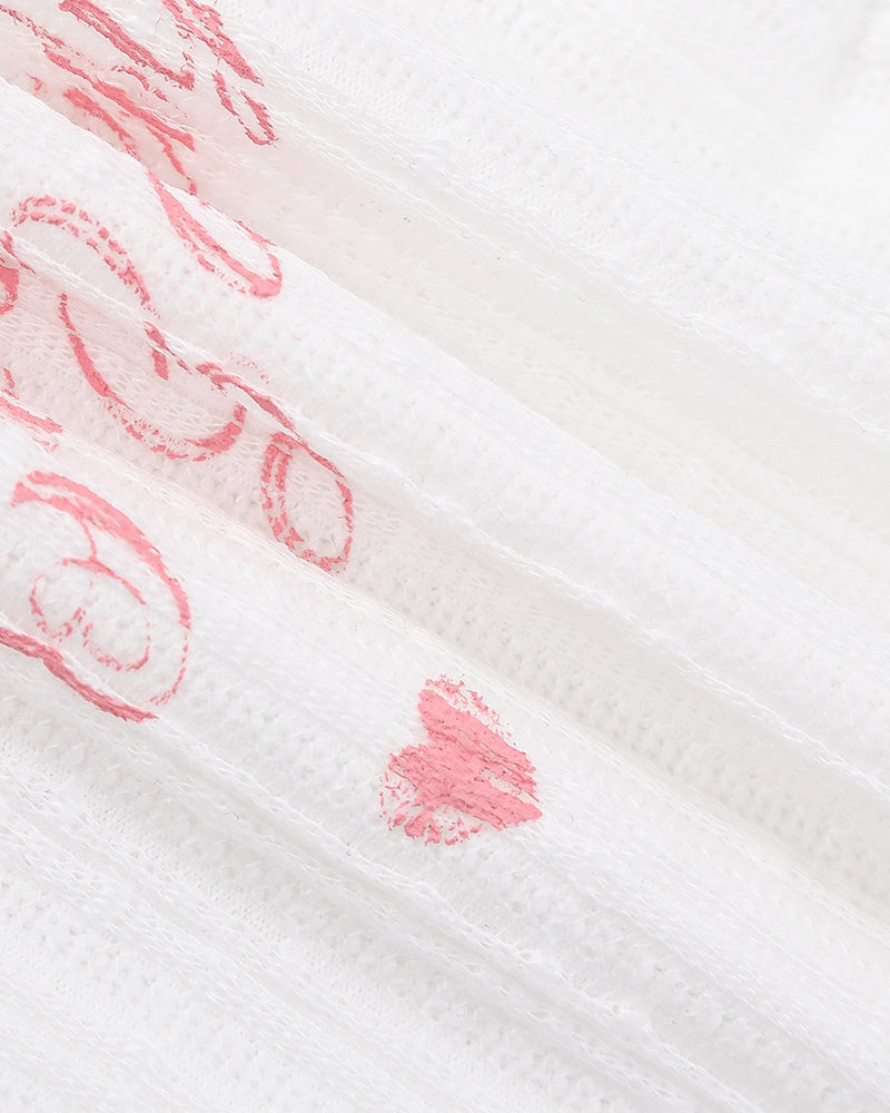 リボンカジュアル長袖