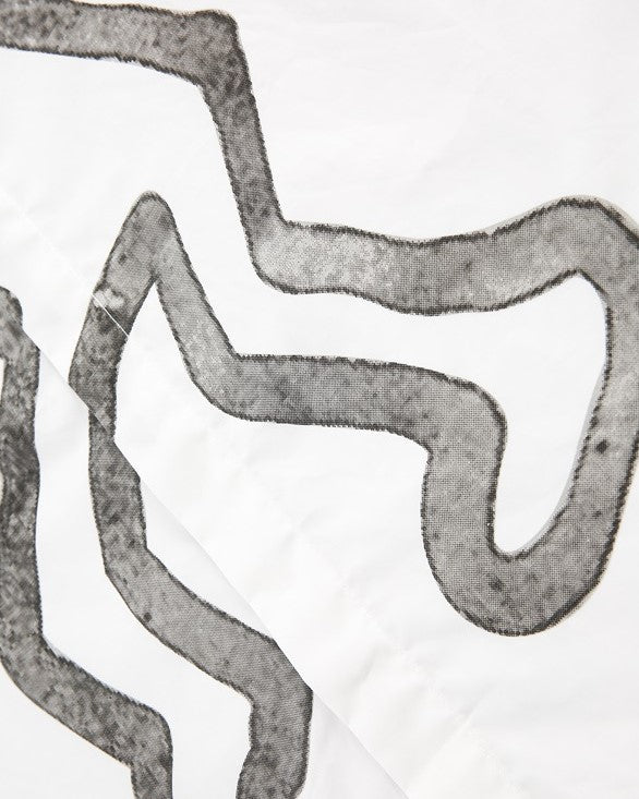 캐주얼 프린트 긴팔 셔츠