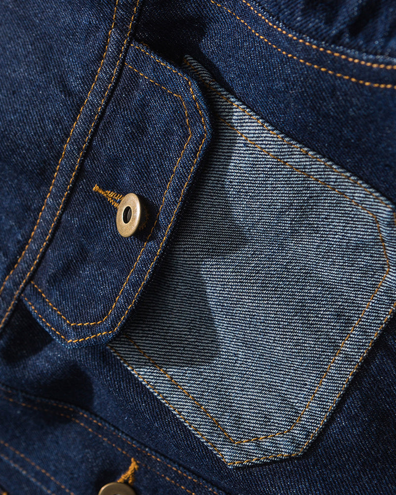マルチポケットデニムワークジャケット