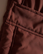 パッチワークコントラストカラーダウンジャケット