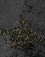 迷彩フード付きジャケット