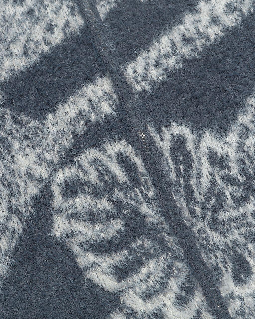 ヴィンテージ柄カーディガンセーター