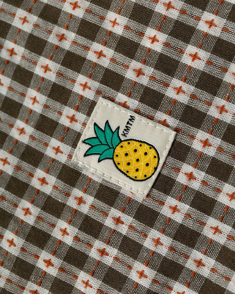 Casual Plaid Short-Sleeve Shirt