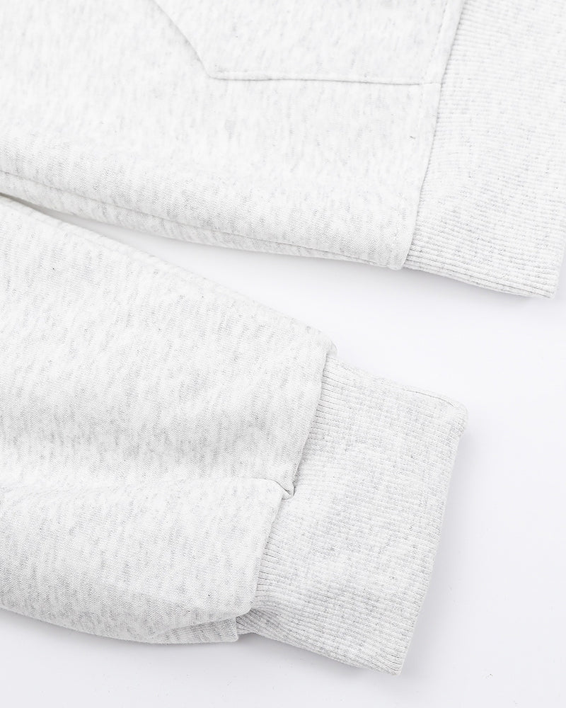 楽しいフード付きスウェットシャツジャケット