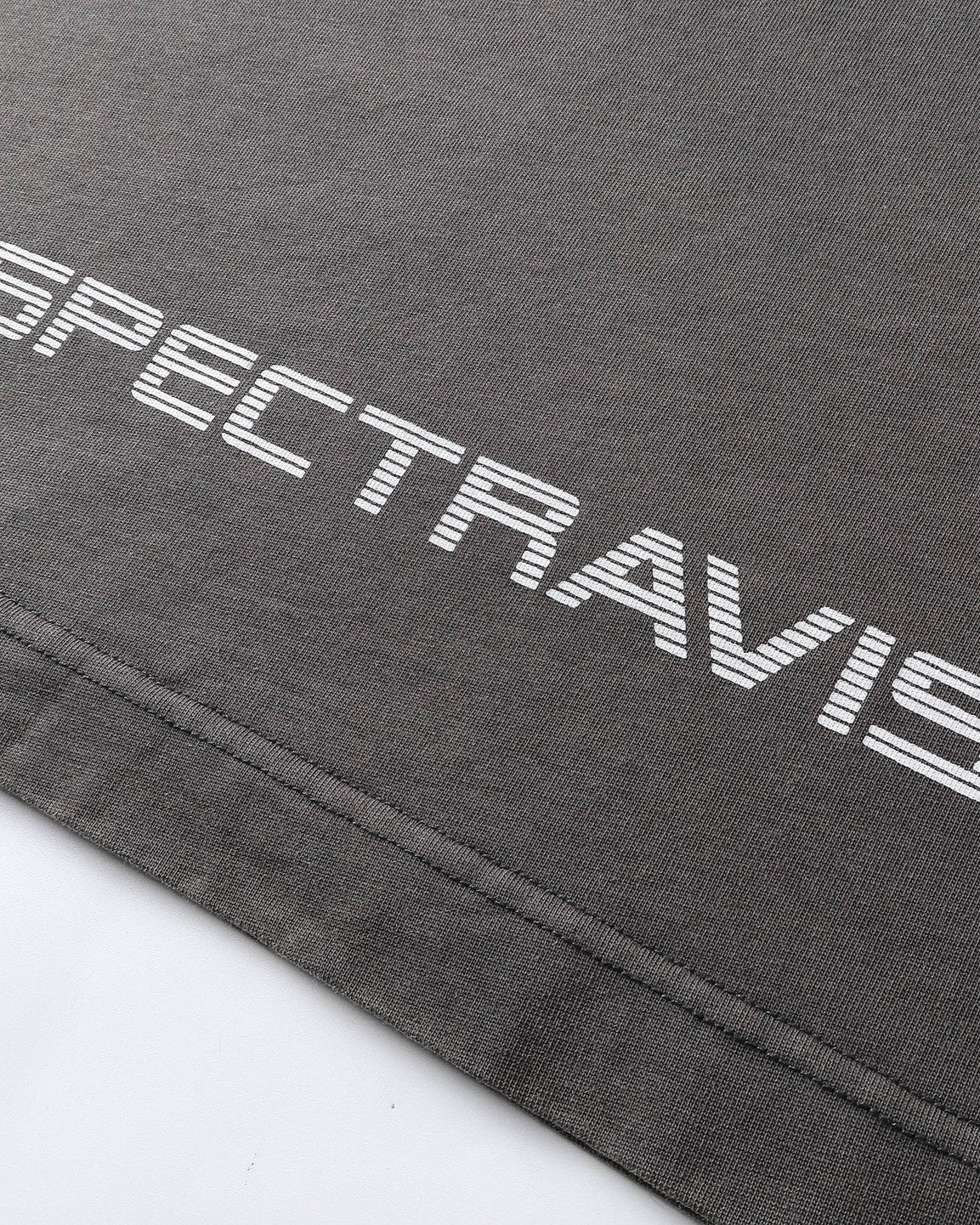 Retro print short sleeves