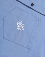 Shawl-Collar Long-Sleeve Shirt