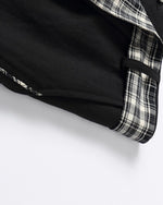 Checked Trousers with Belt