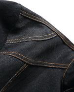 Airplane buckle casual denim jacket