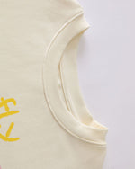 Fun pattern short sleeves