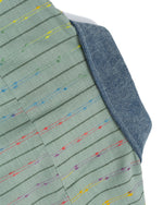 楽しい刺繍の半袖シャツ