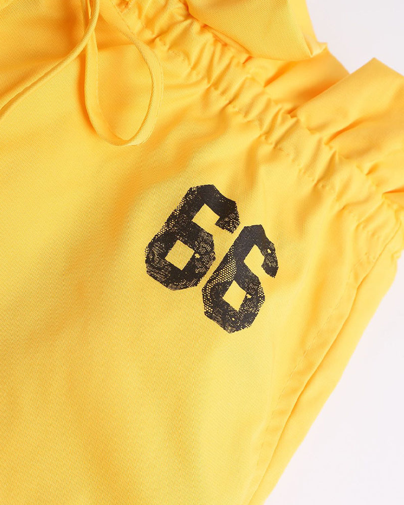 レトロな個性的なカジュアルショートパンツ