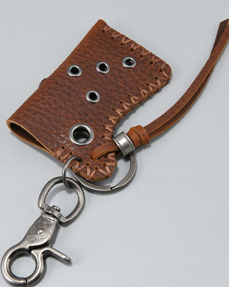 牛革ライターキーホルダー