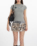 Apple crew neck short sleeves