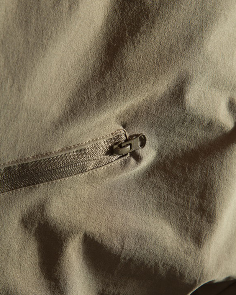 シンプルでレトロな厚手ジャケット