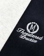 フェイクツーピースプルオーバースウェットシャツ