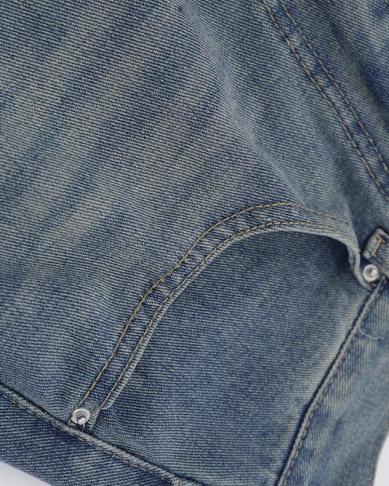 워시드 스트레이트 진