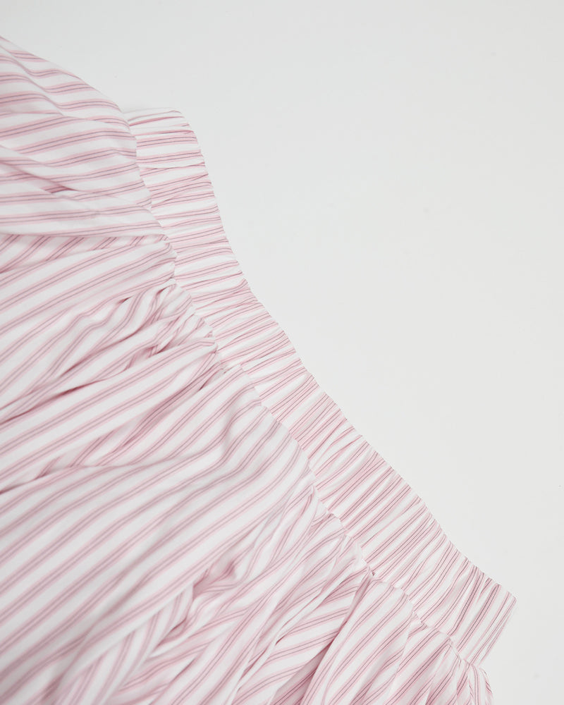 스트라이프 캐주얼 반바지