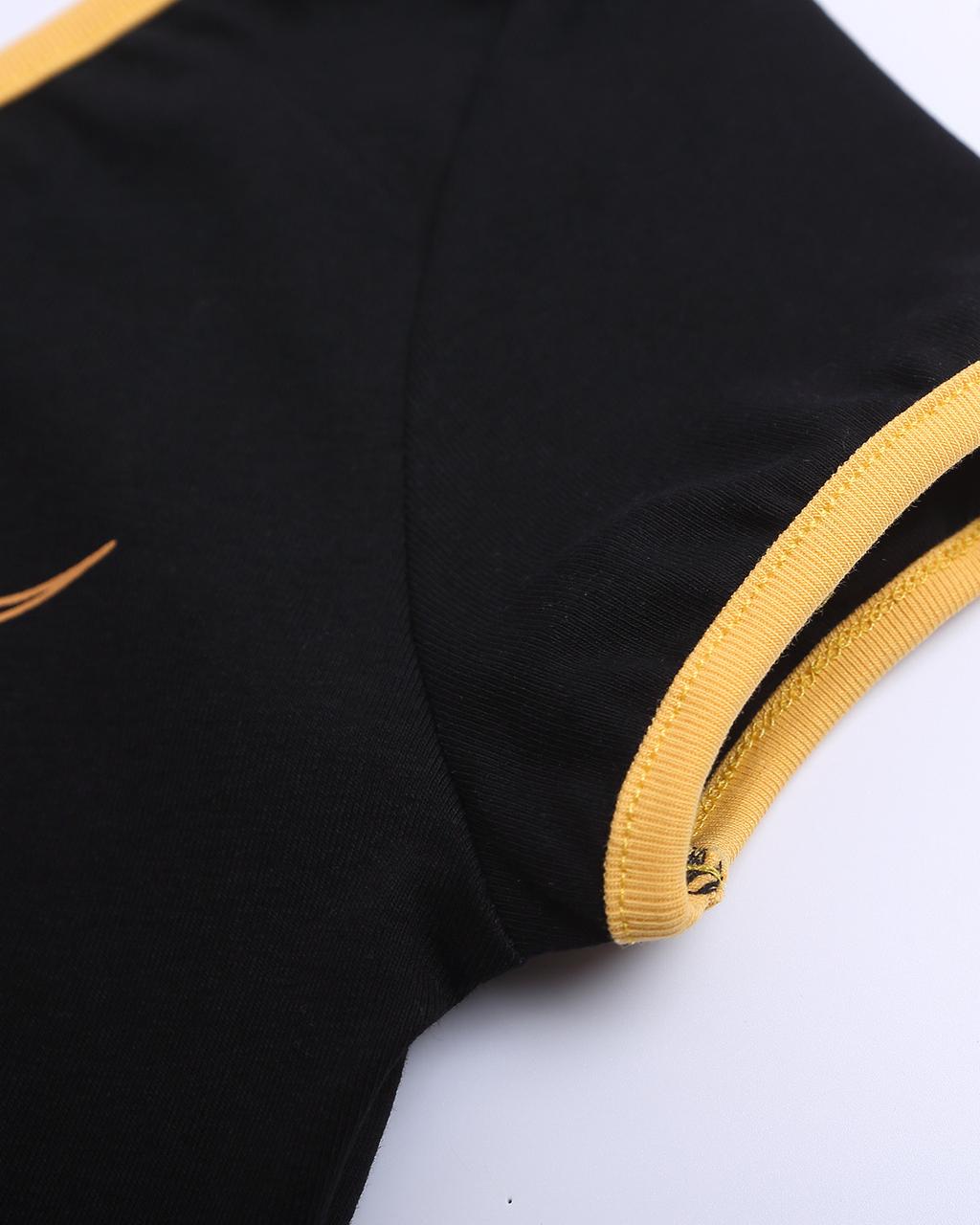 Cute irregular off-shoulder short sleeves