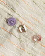 V-Neck Striped Short-Sleeve Shirt