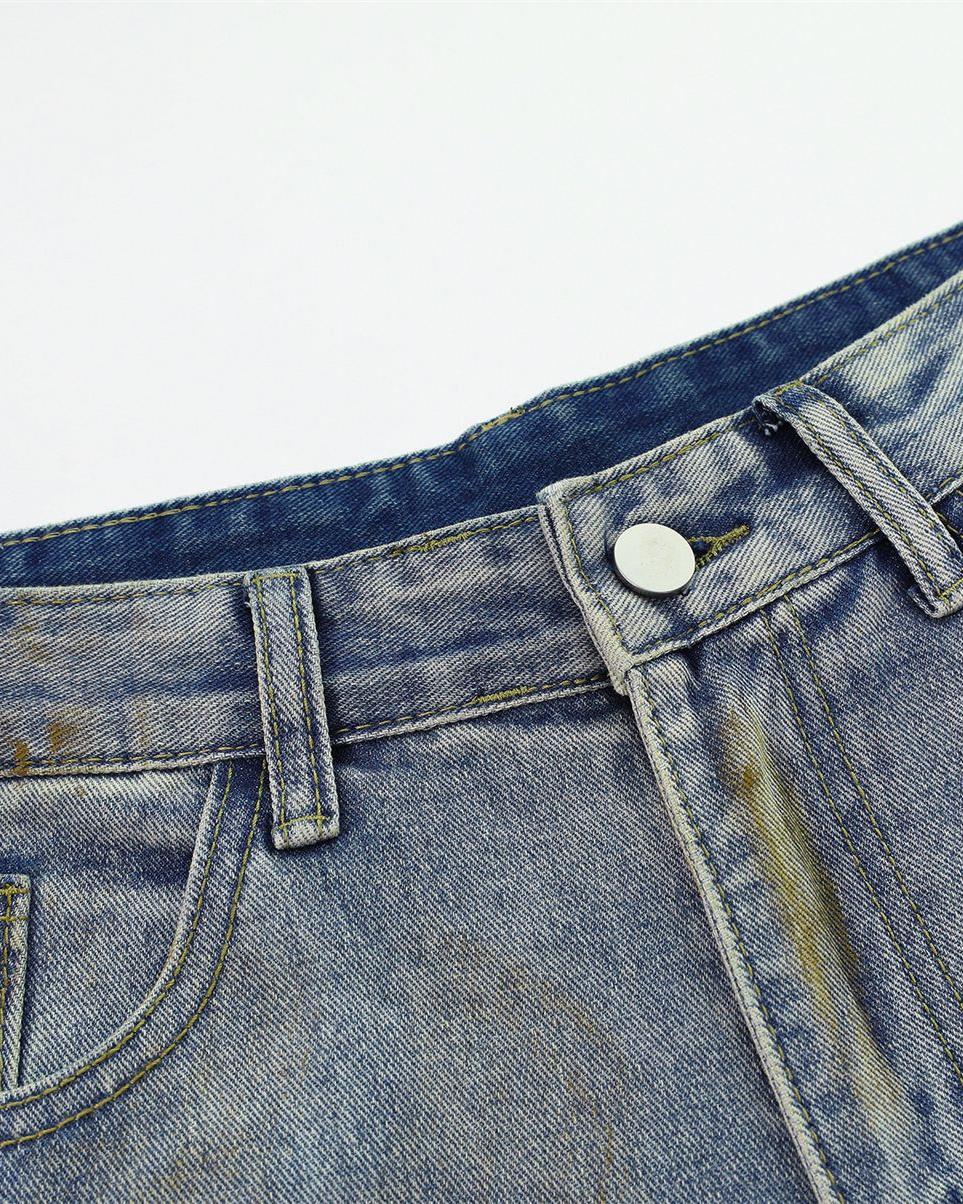 カジュアルストレートジーンズ