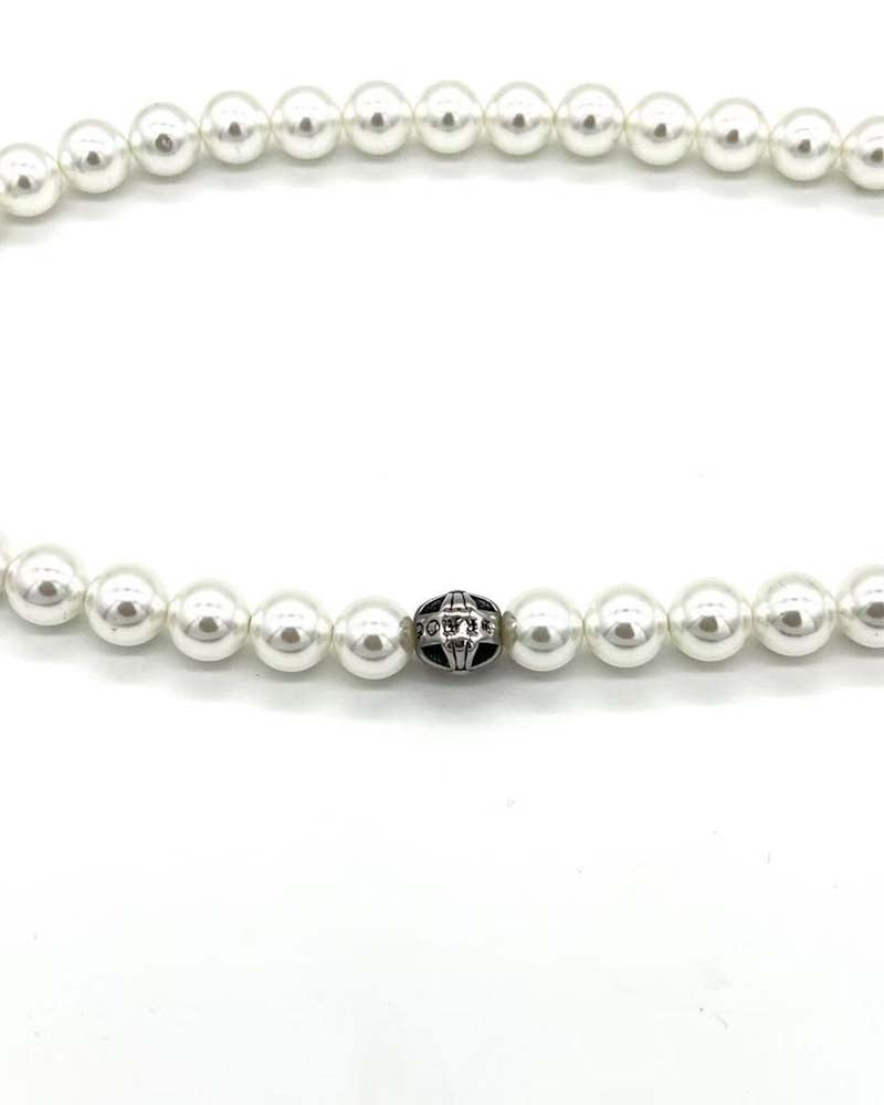 Pearl clavicle necklace