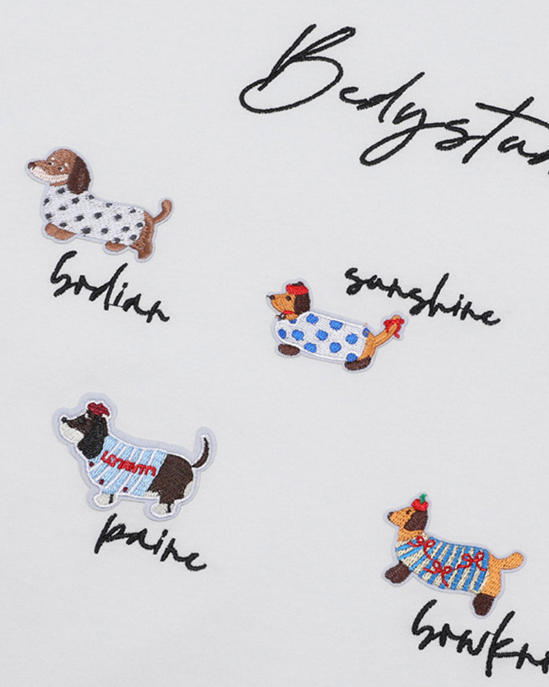 漫画のゆったりとした半袖