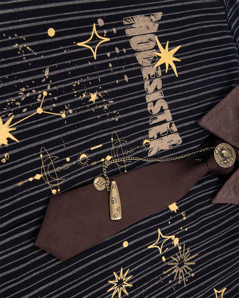 ヴィンテージストライプ半袖シャツ