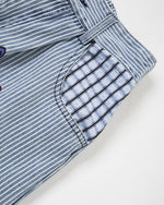 Cartoon Embroidered Cropped Casual Shorts