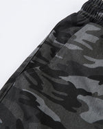 Vintage Multi-Pocket Camouflage Shorts