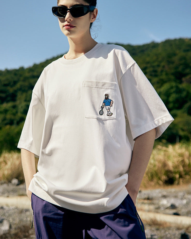 かわいい漫画の半袖