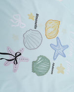 シェル刺繍の半袖