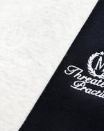 フェイクツーピース スプライス スウェットシャツ